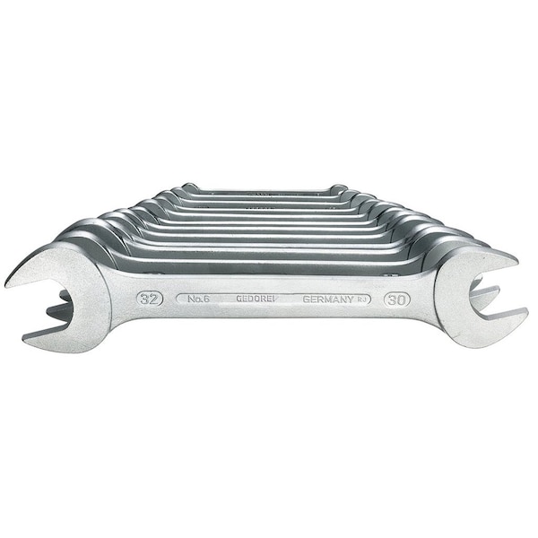 Wrench Set, Doubl Open End, 12 pcs., 6-34mm